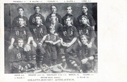 1906 brattleboro baseball - 1906, vt